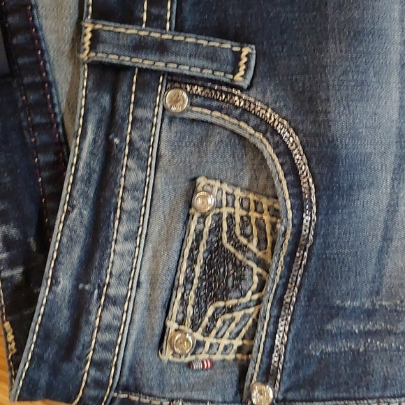 Vigoss, capri,jeans, size 22/L21, sretch - Picture 3 of 11